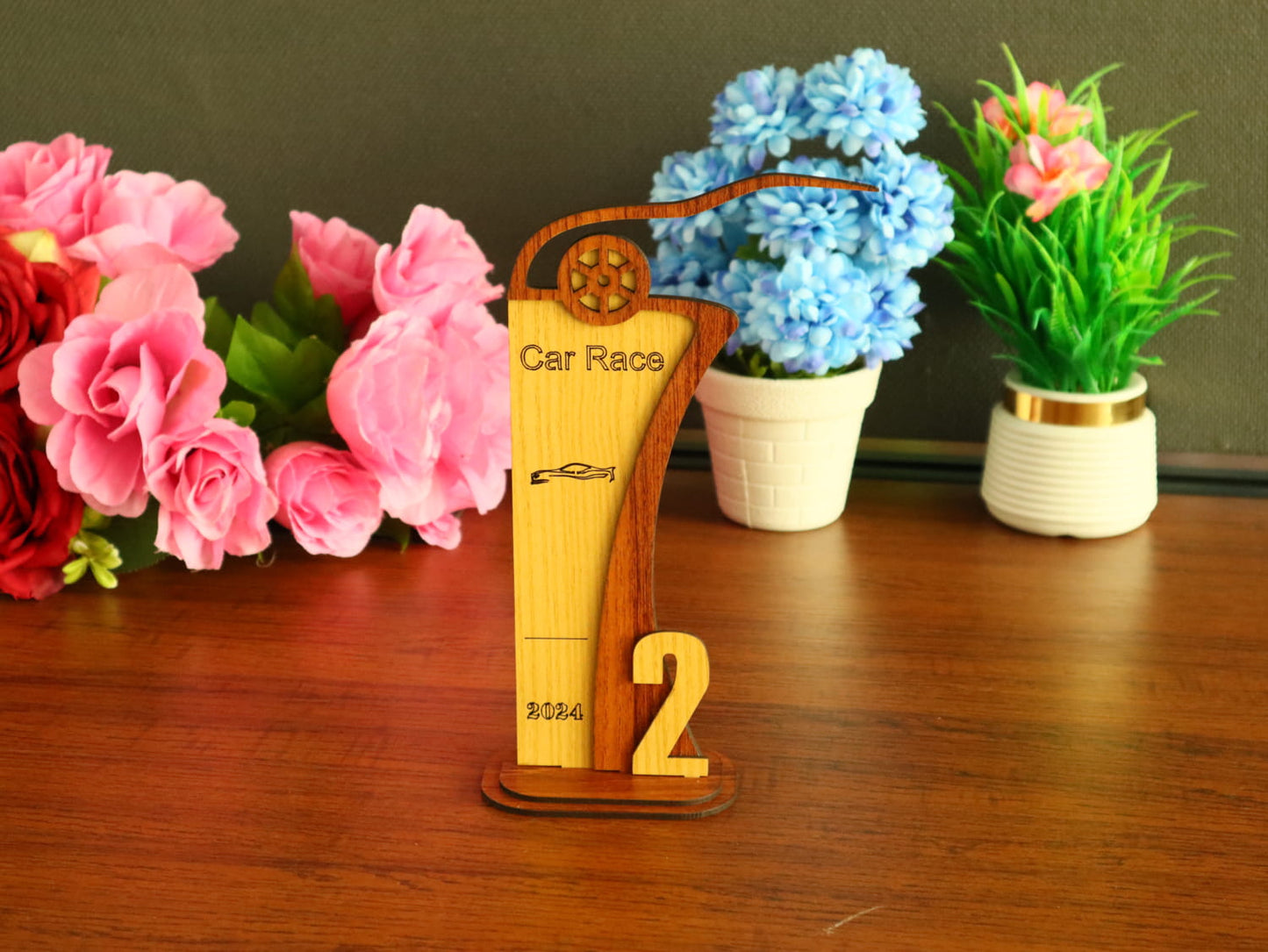 Elegant Wooden & Acrylic Trophy Collection – 11CT0008