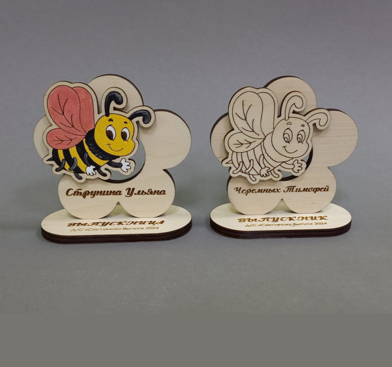 Elegant Wooden & Acrylic Trophy Collection – 11CT0008