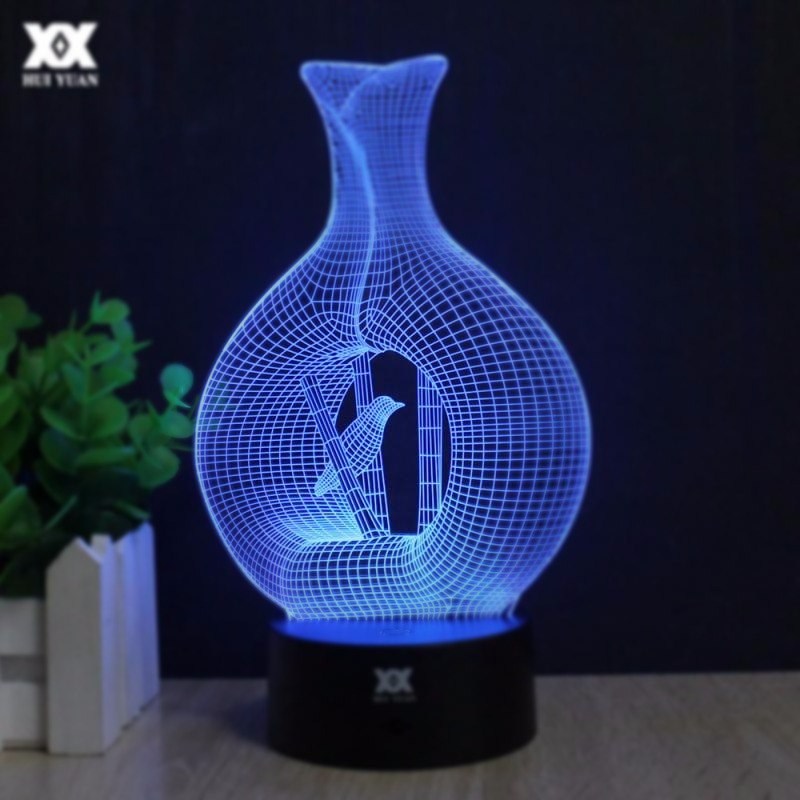 Lotus 3D Illusion Lamp  - 11CT0020