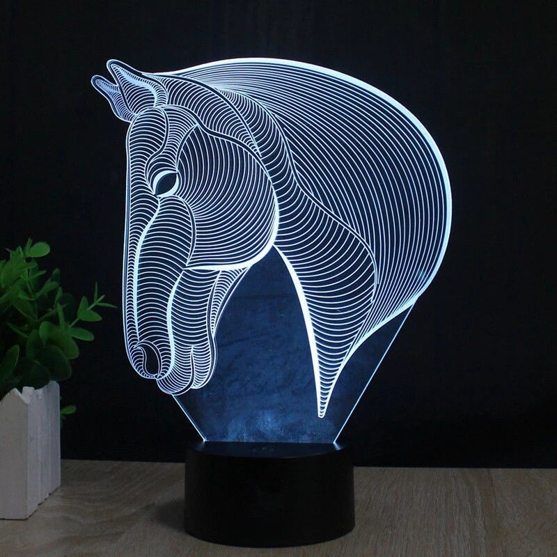 Animal 3D Illusion Lamp - 11CT0021