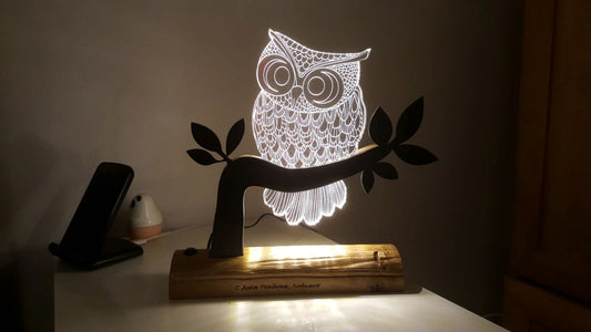 Bird 3D Illusion Lamp - 11CT0022