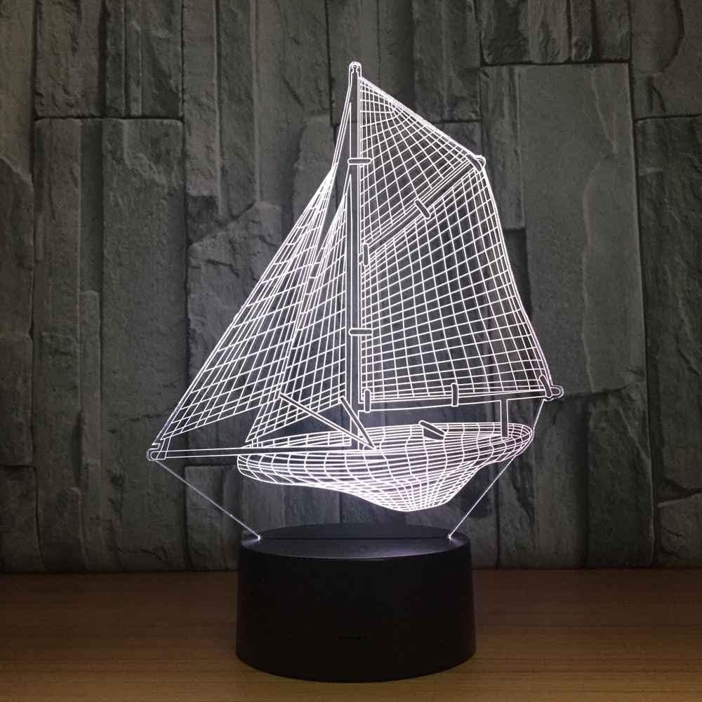 Boat 3D Night Lamp - 11CT0025