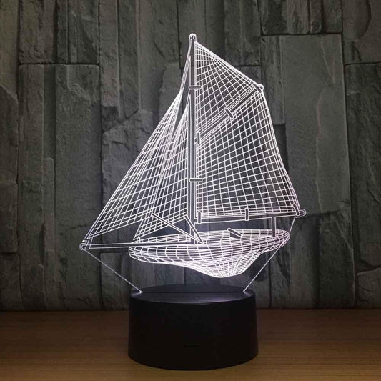 Boat 3D Night Lamp - 11CT0025