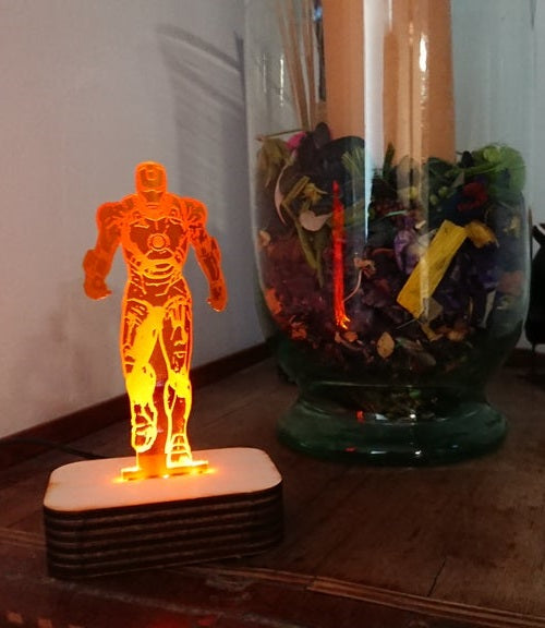 Super Hero 3D Illusion Lamp  - 11CT0033