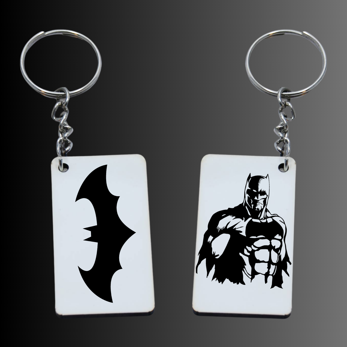 Gotham Arkham BATMAN Keychain