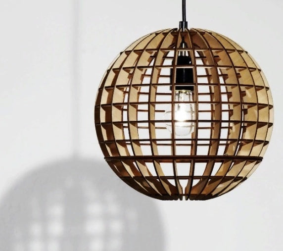 Contemporary Wooden Pendant Lamp Collection – 18LP0003