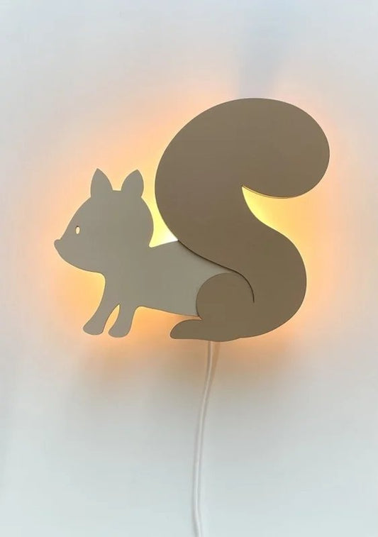 Whimsical Squirrel Wall Lamp – 18LP0008