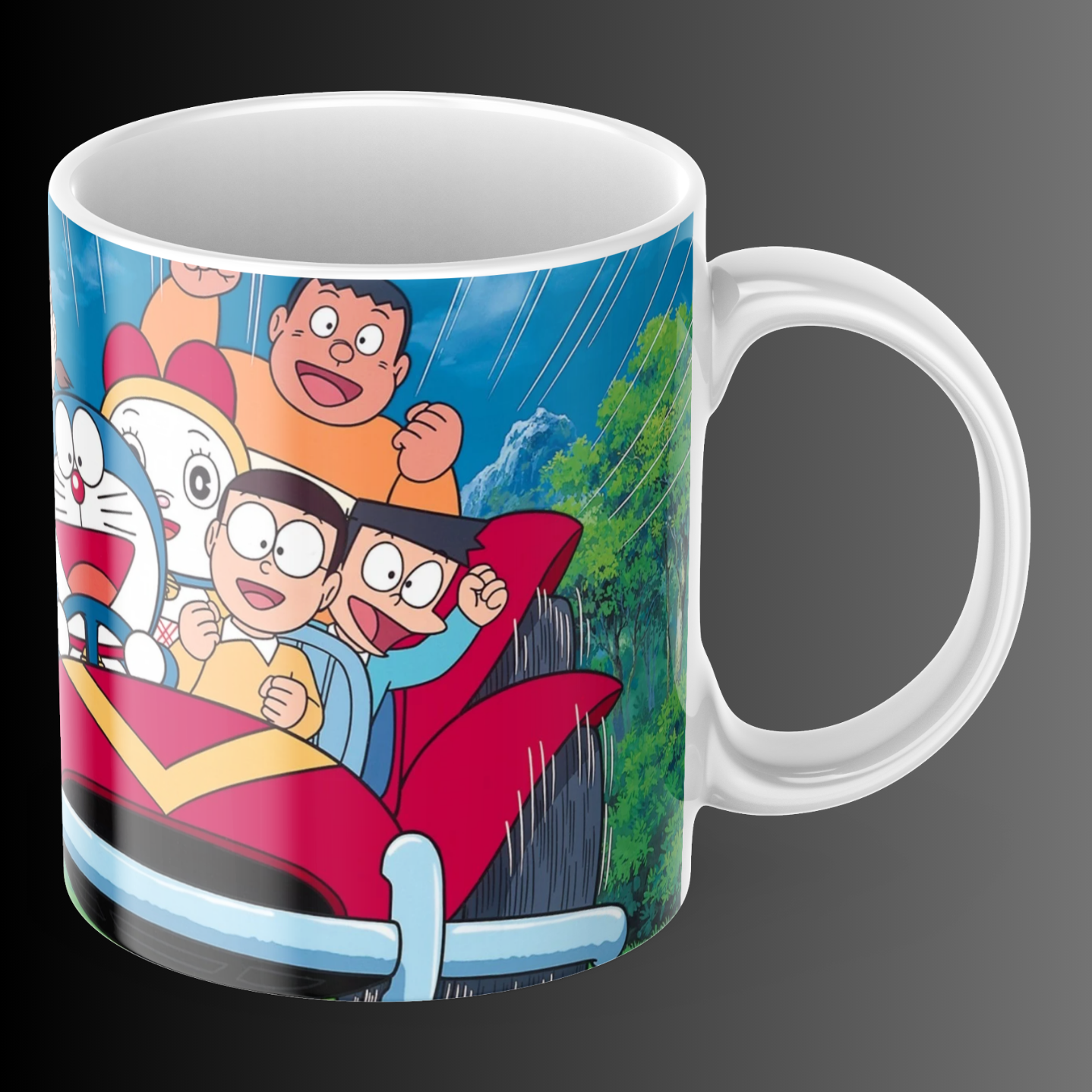 Doraemon Friends Design Mug