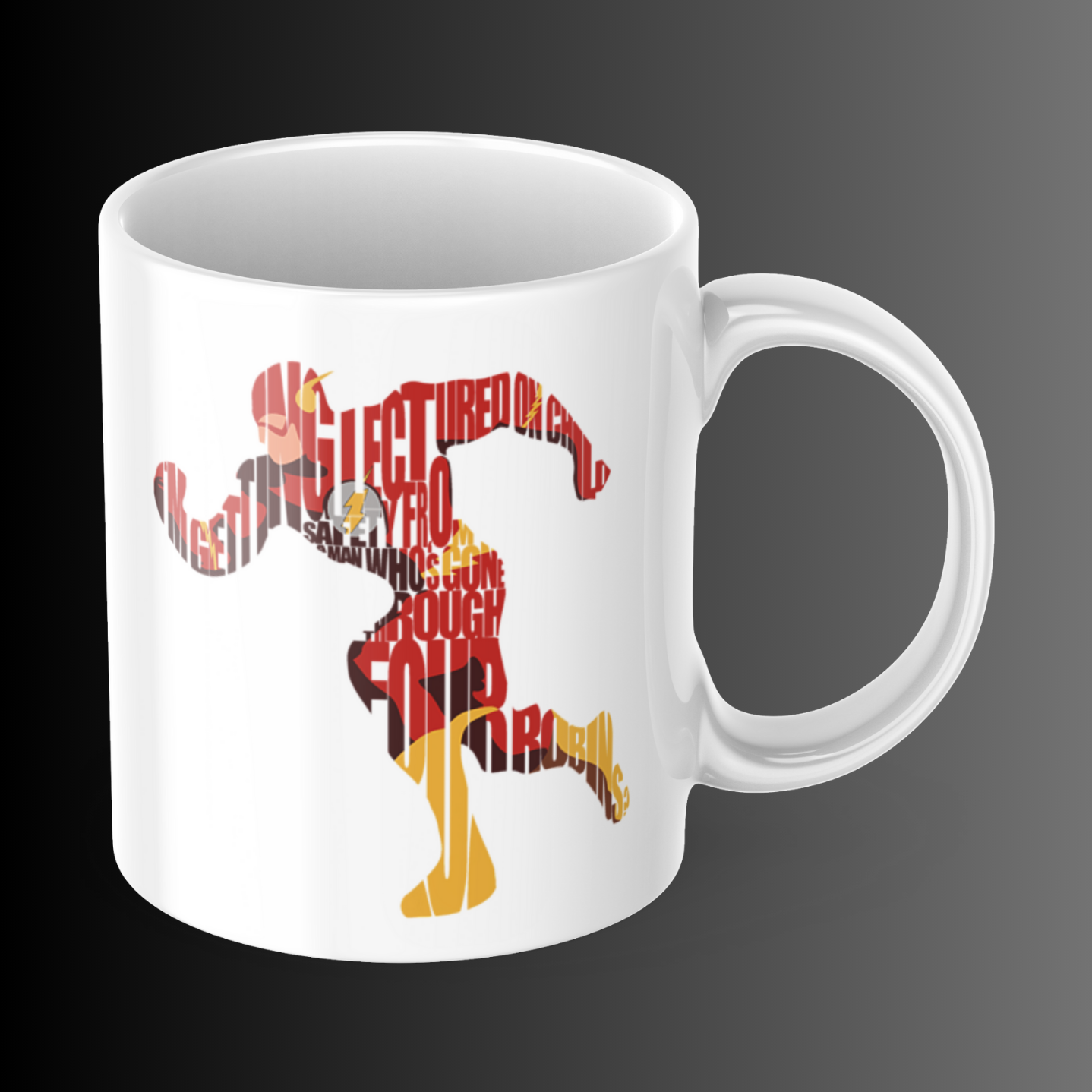 Flash DC Character Design Mug