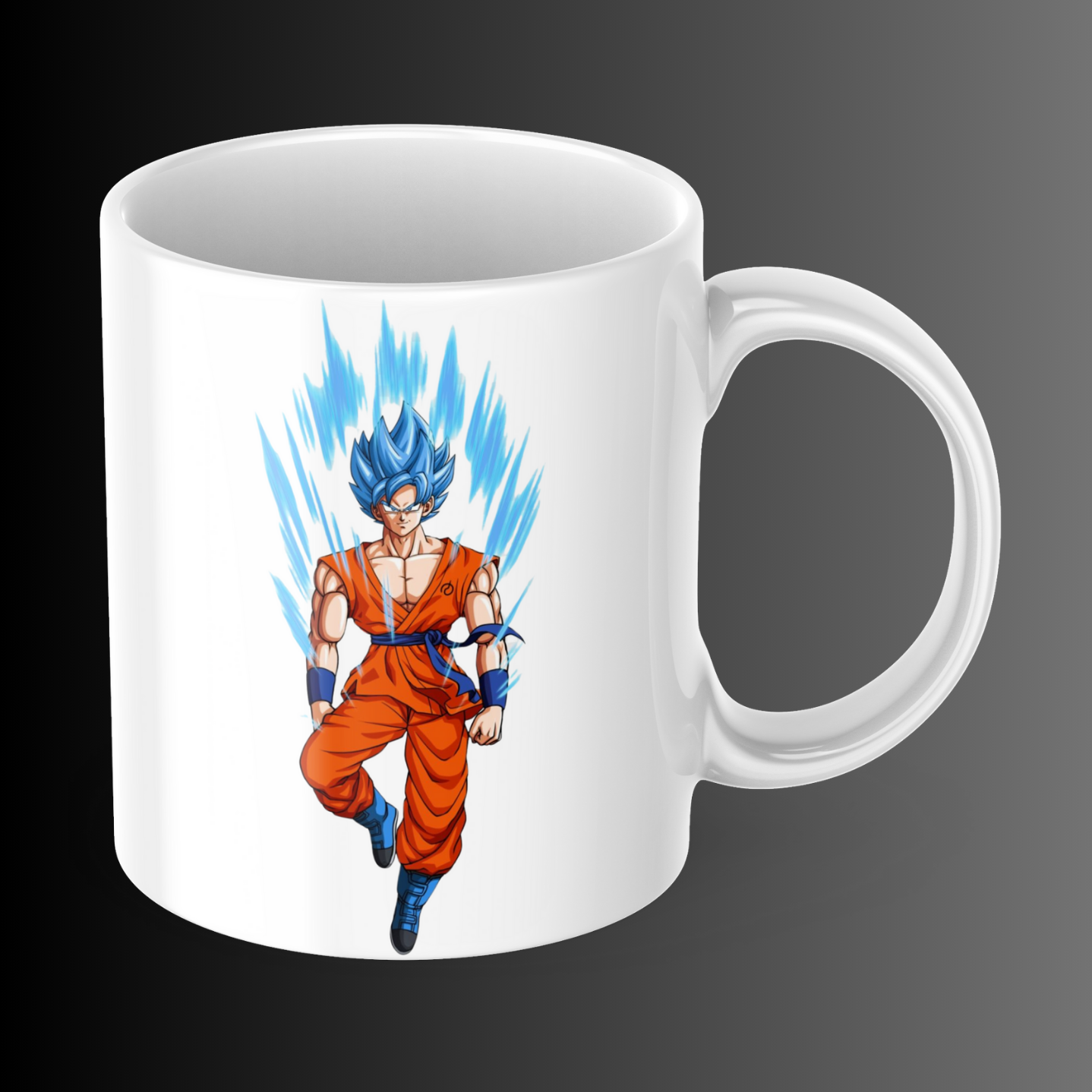 Goku Power Aura Design Mug