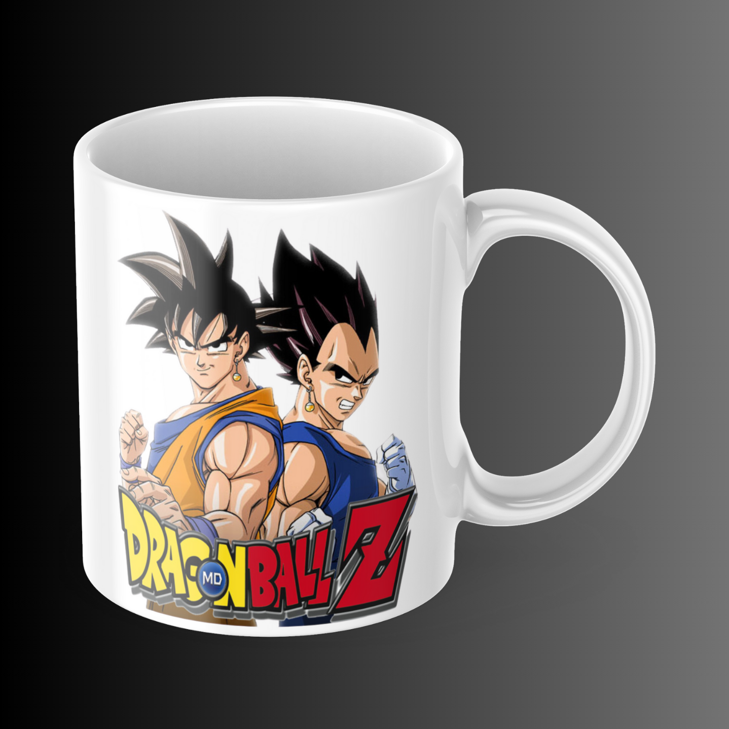 Goku and Vegeta Design Mug