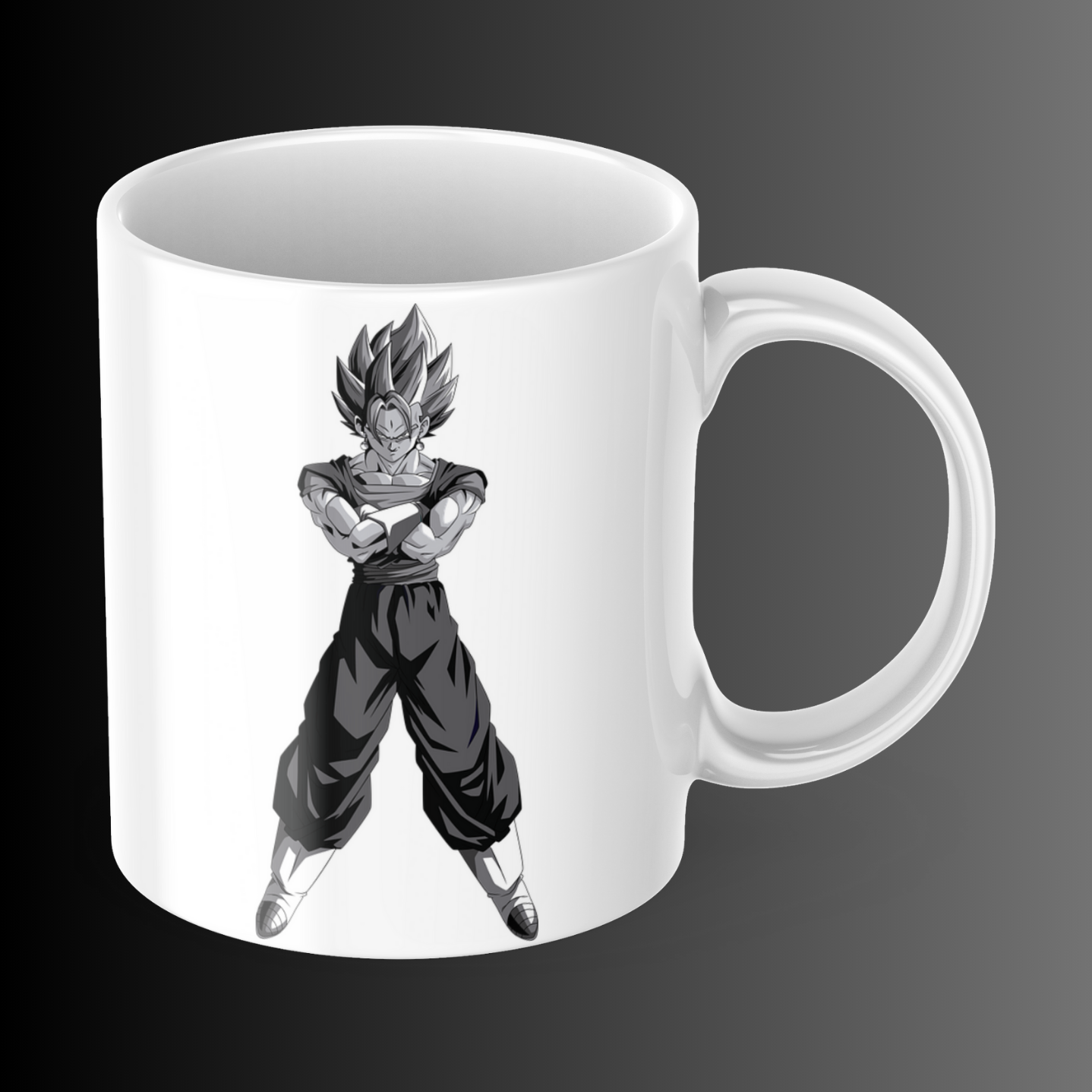 Goku Grey Color Design Mug