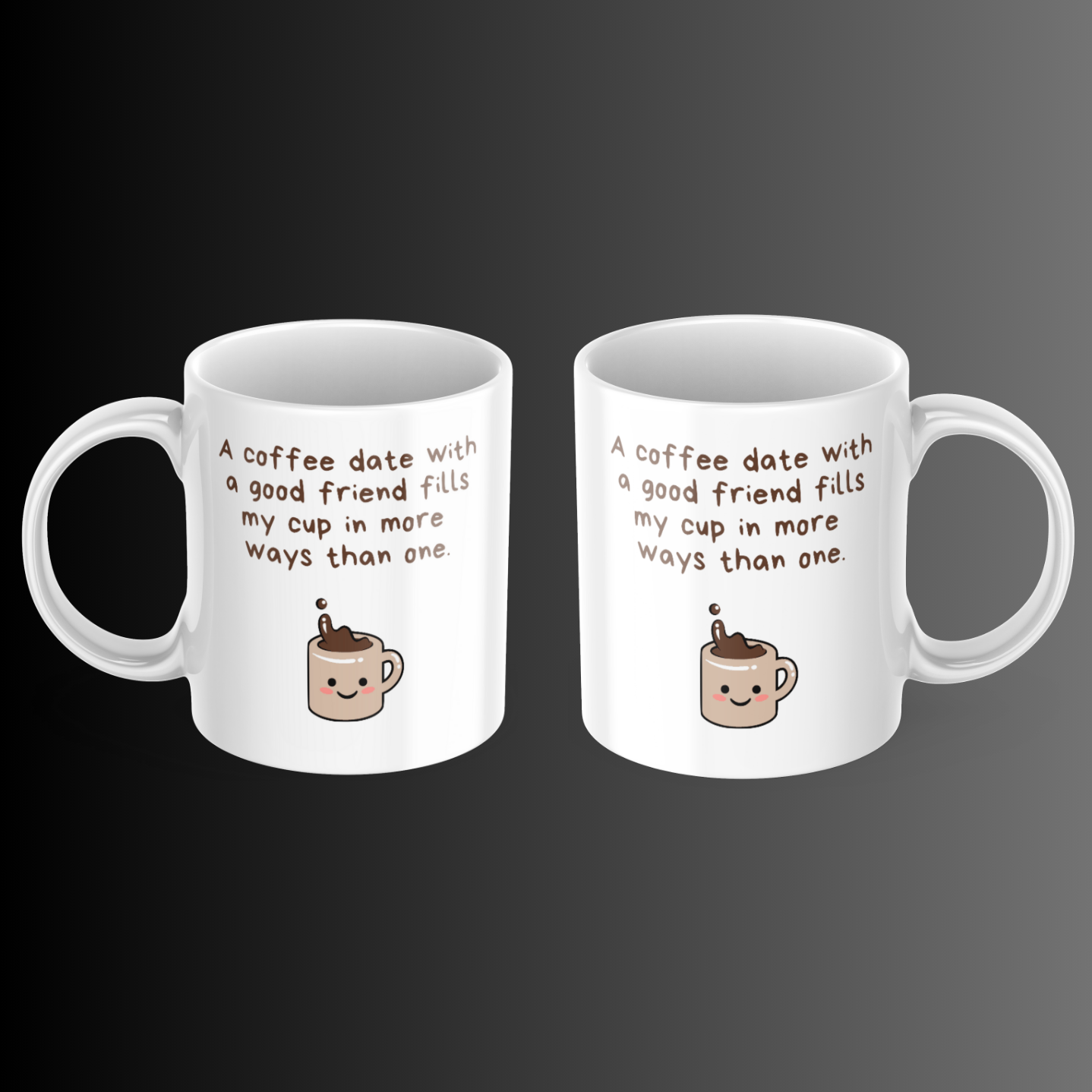 Fresh Your Day Through Coffee Quote Design Mug