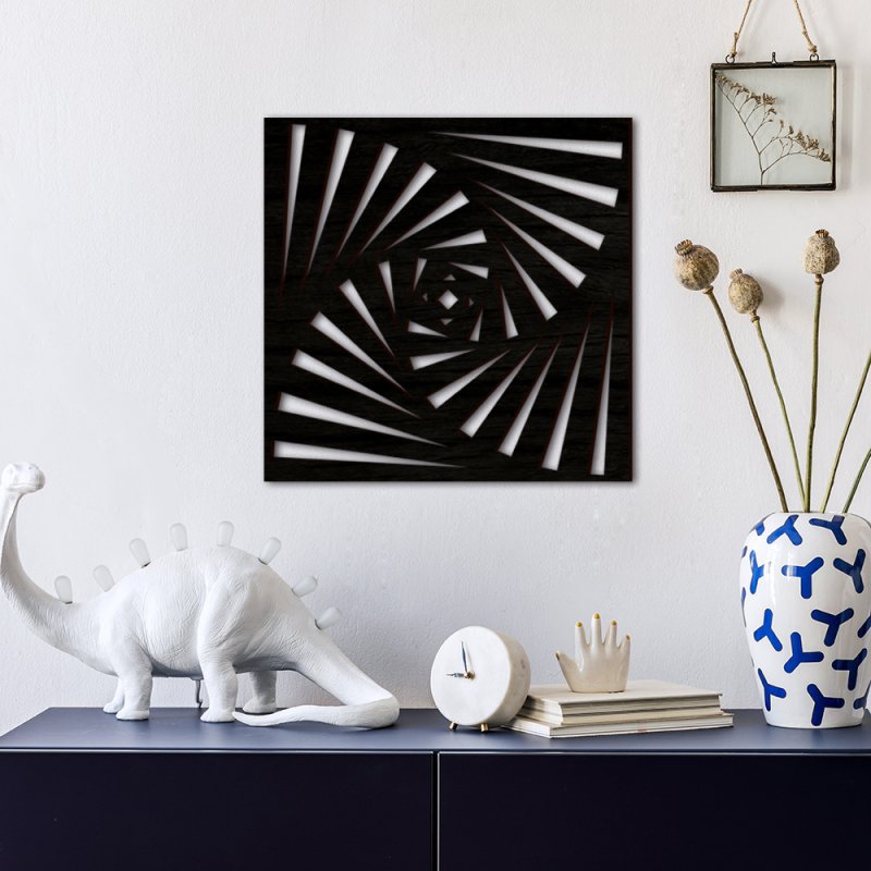 Modern Geometric Wood Art - 21HD0001