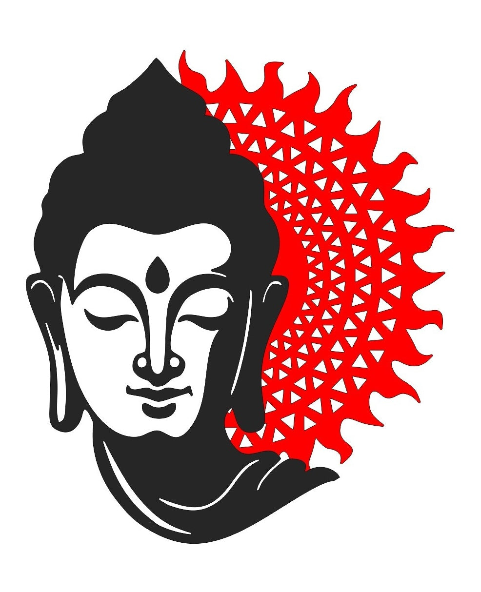 Layered Buddha Wall Decor - 21HD0024