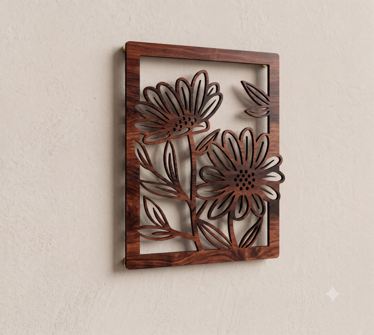 Blooming Daisy Framed Wall Art