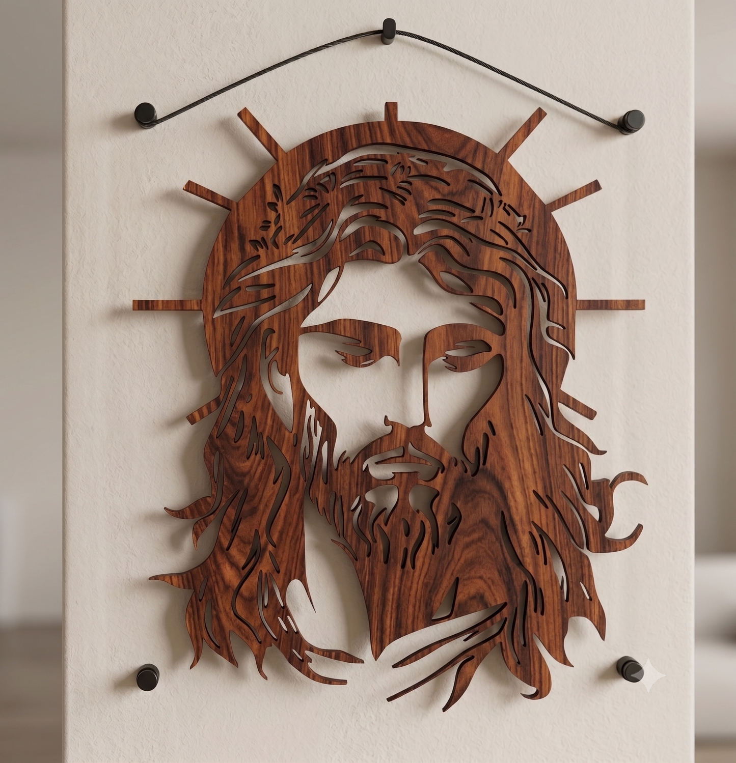 Sacred Jesus Christ Portrait Wall Art