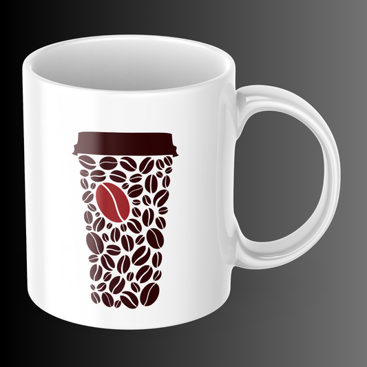 Fresh Your Mood Through Coffee Quote Design Mug