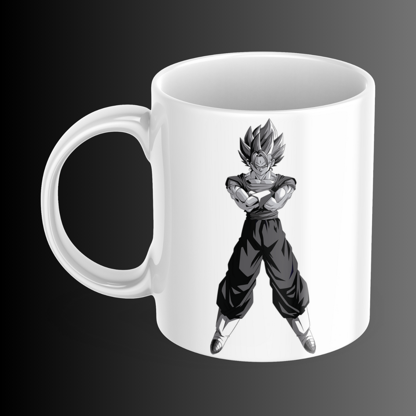 Goku Grey Color Design Mug