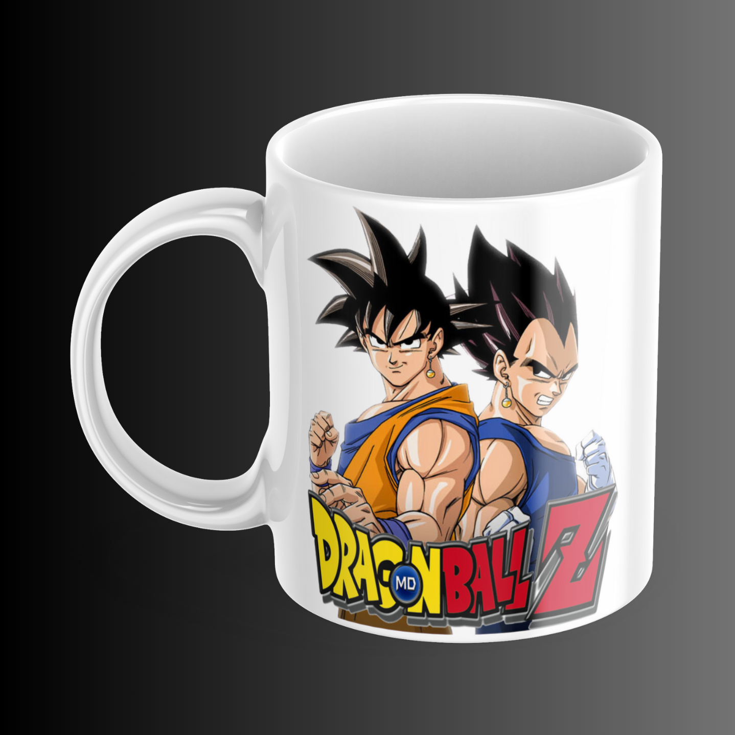 Goku and Vegeta Design Mug