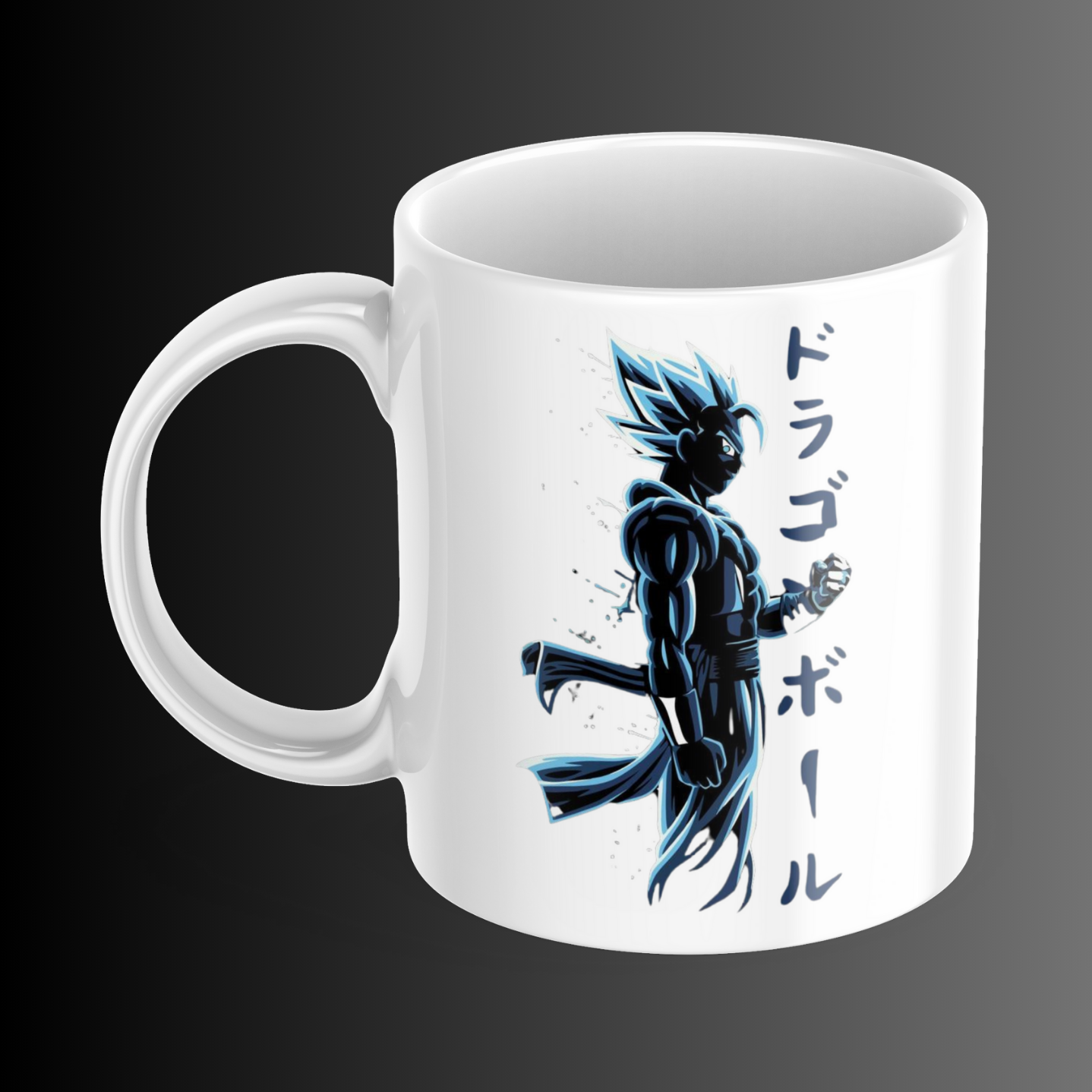 Goku Power Night Black Design Mug