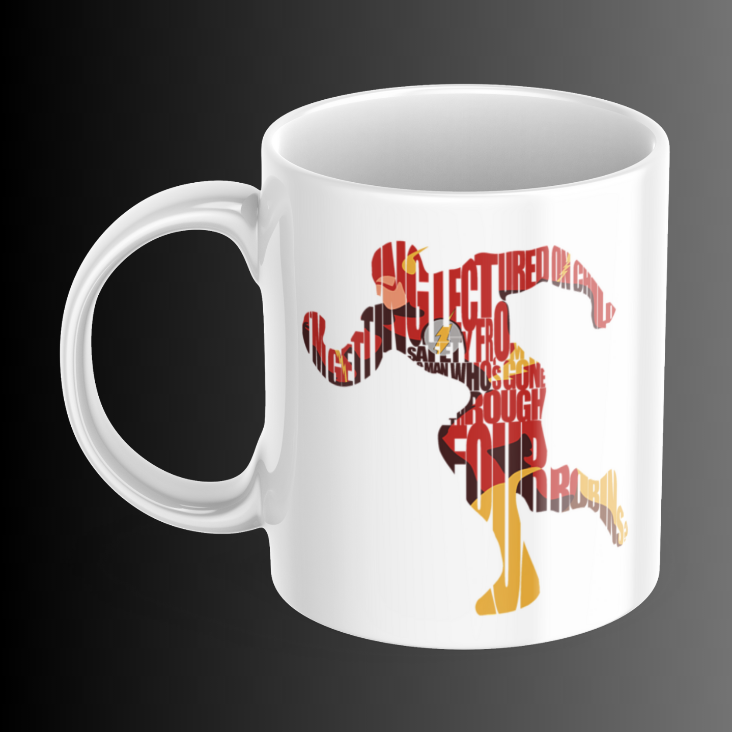 Flash DC Character Design Mug