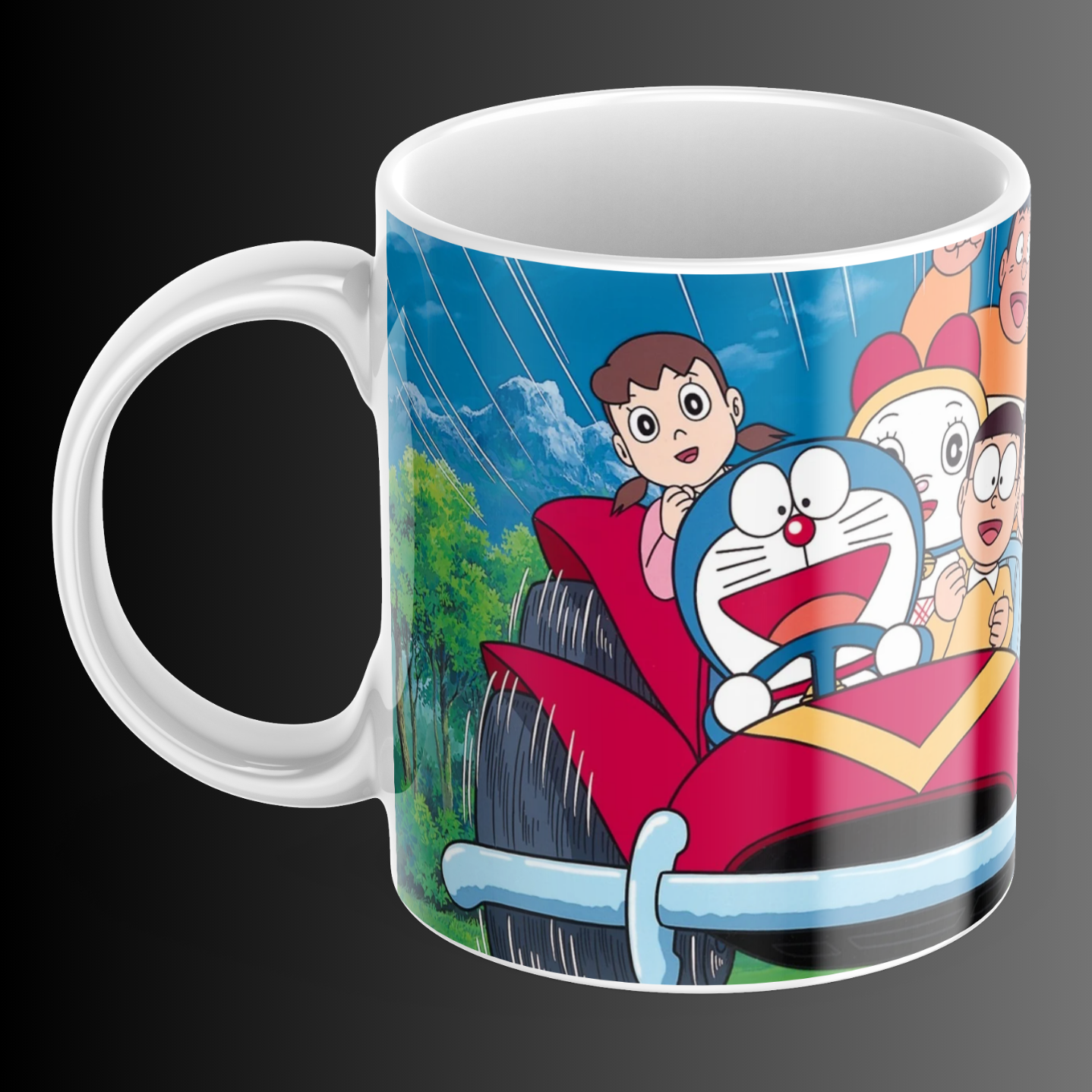 Doraemon Friends Design Mug