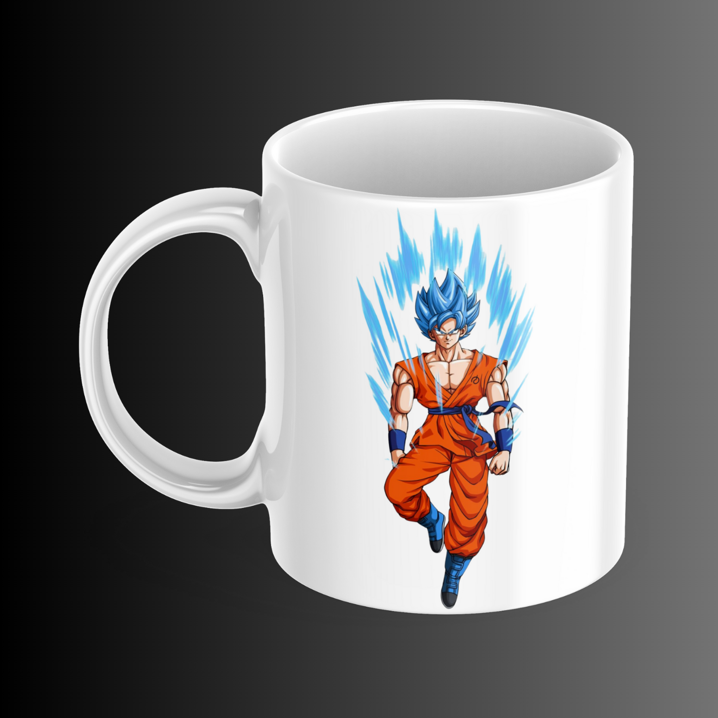 Goku Power Aura Design Mug