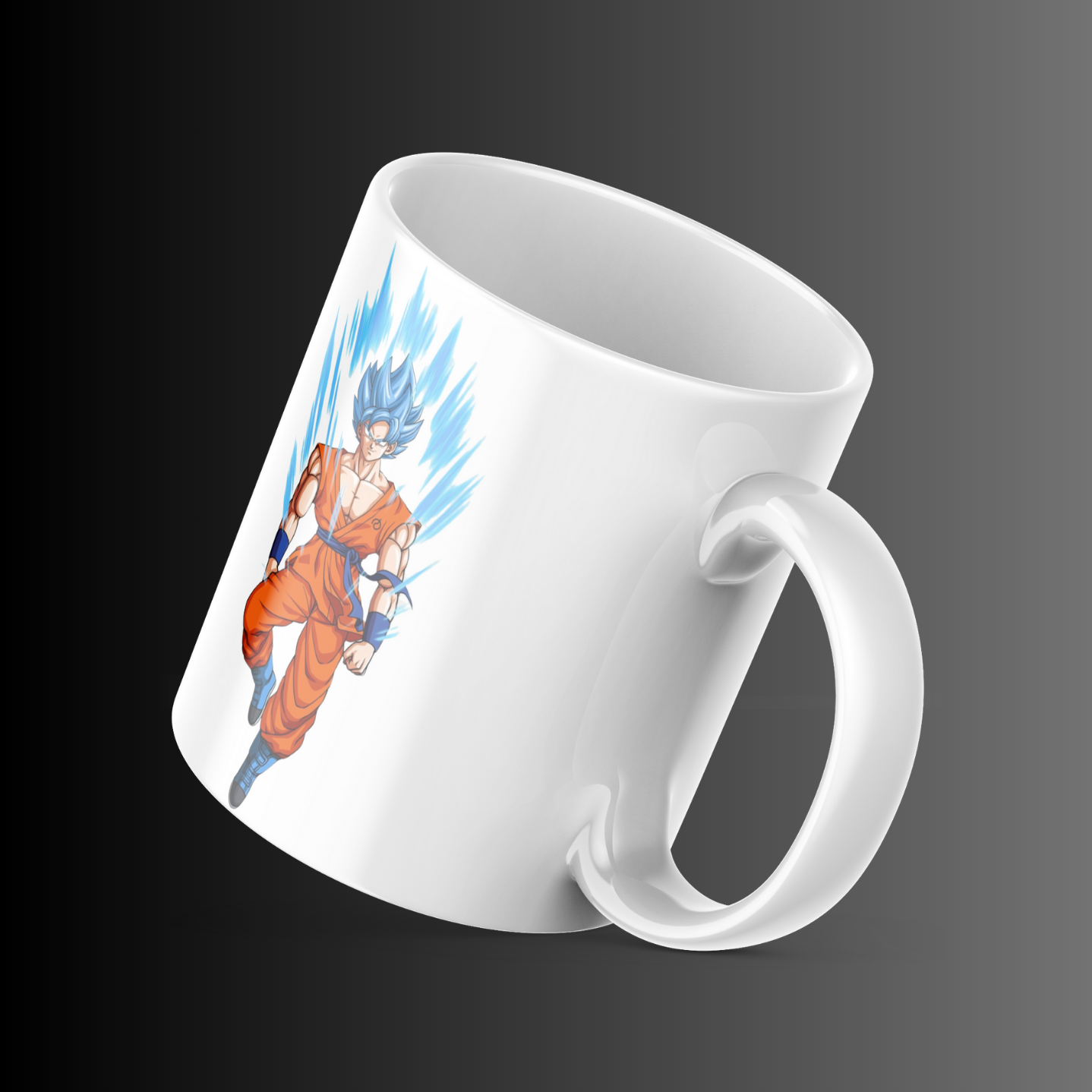 Goku Power Aura Design Mug