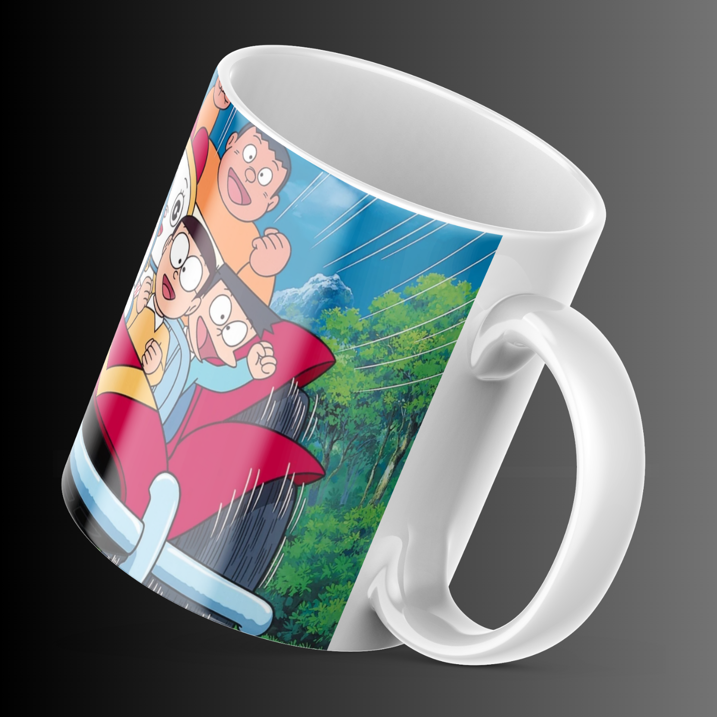 Doraemon Friends Design Mug