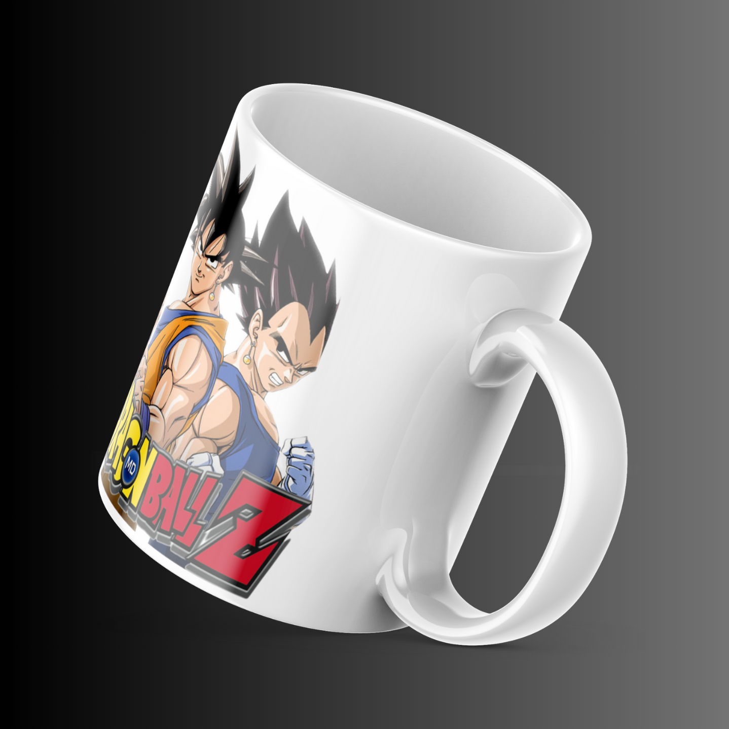 Goku and Vegeta Design Mug