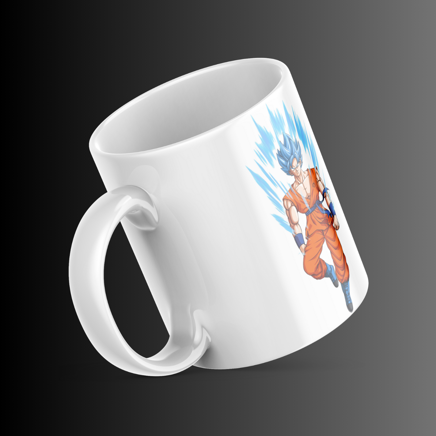 Goku Power Aura Design Mug