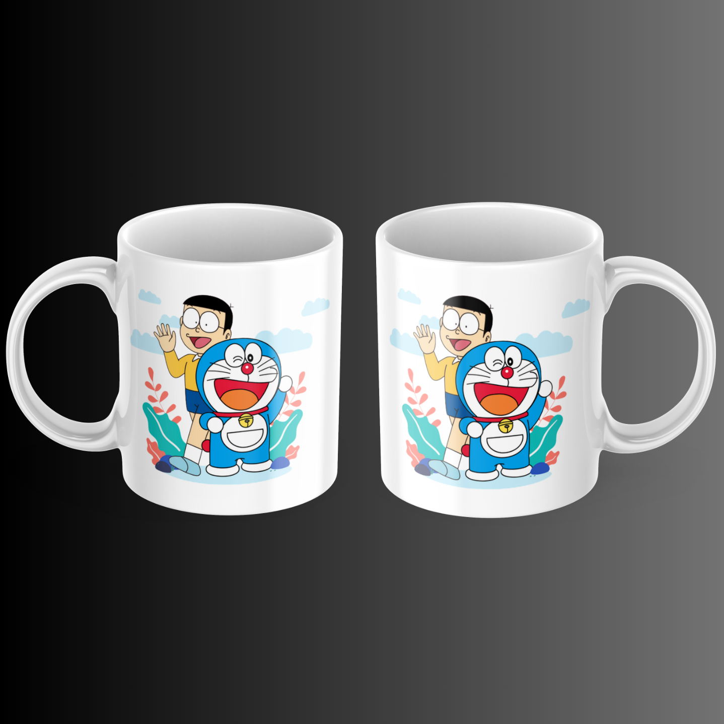 Doraemon Design Character Mug