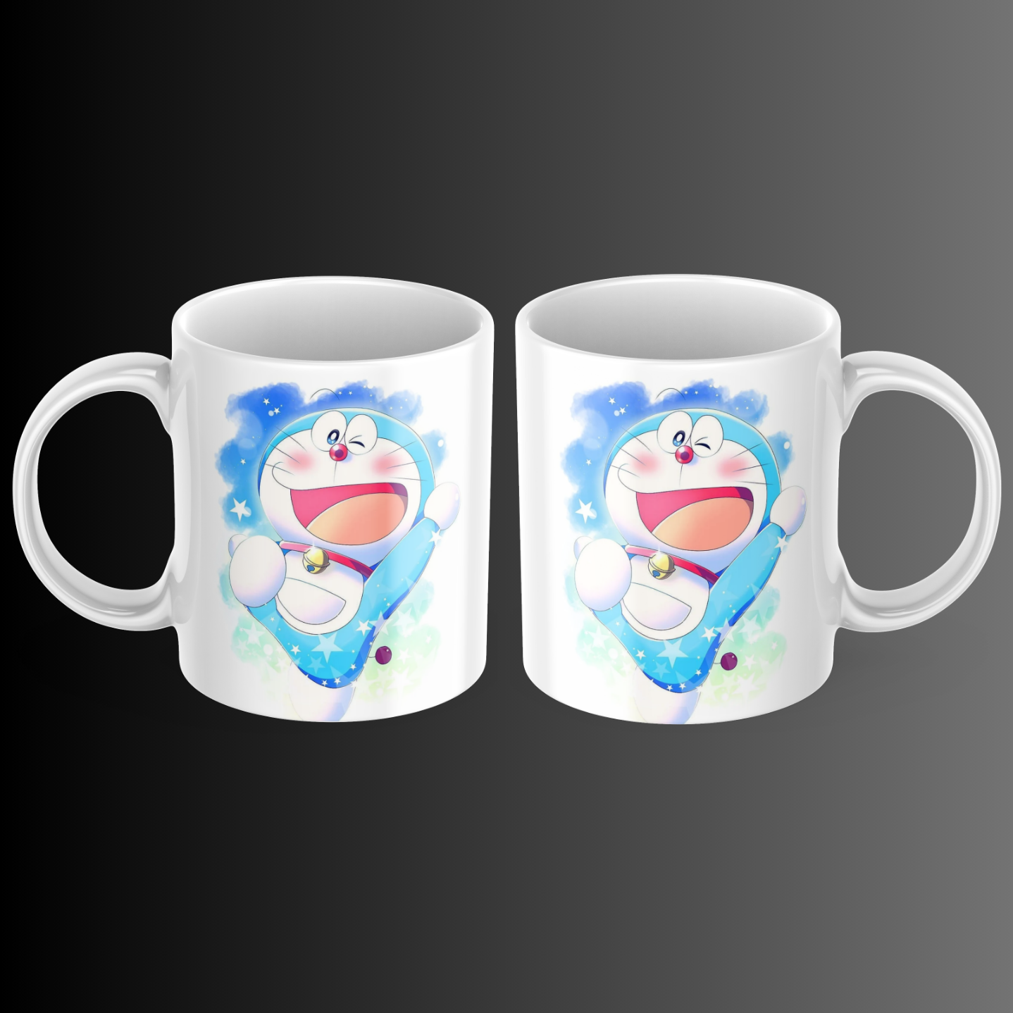 Doraemon Design Star Gazer Cartoon Mug