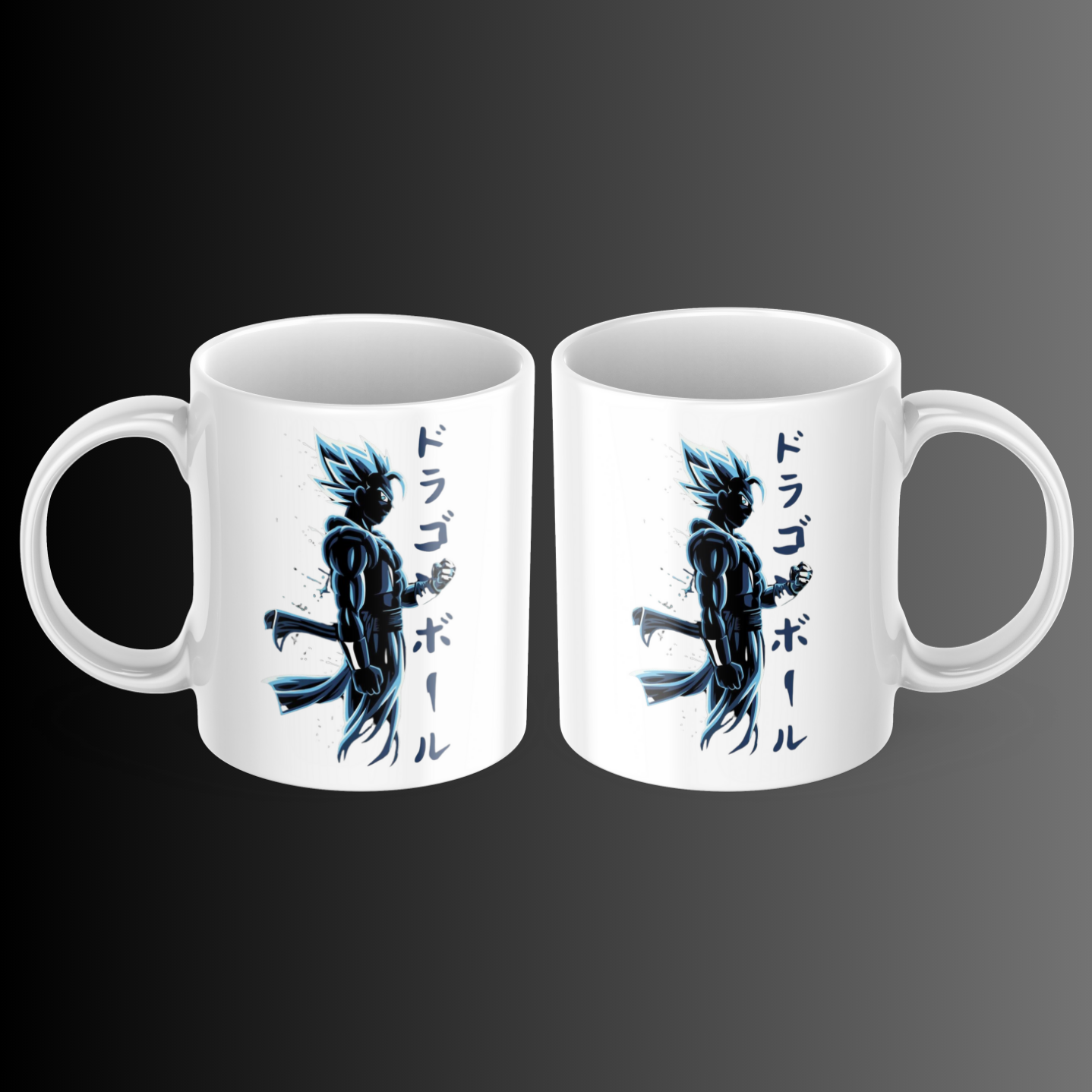 Goku Power Night Black Design Mug