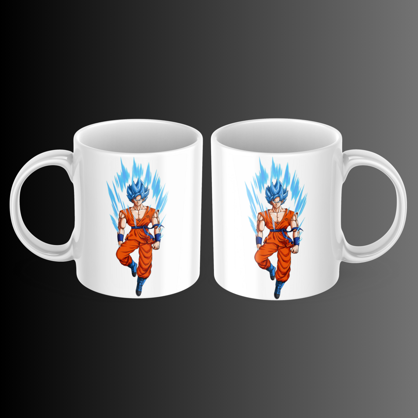 Goku Power Aura Design Mug