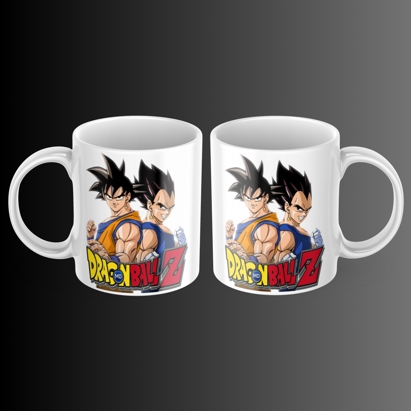 Goku and Vegeta Design Mug