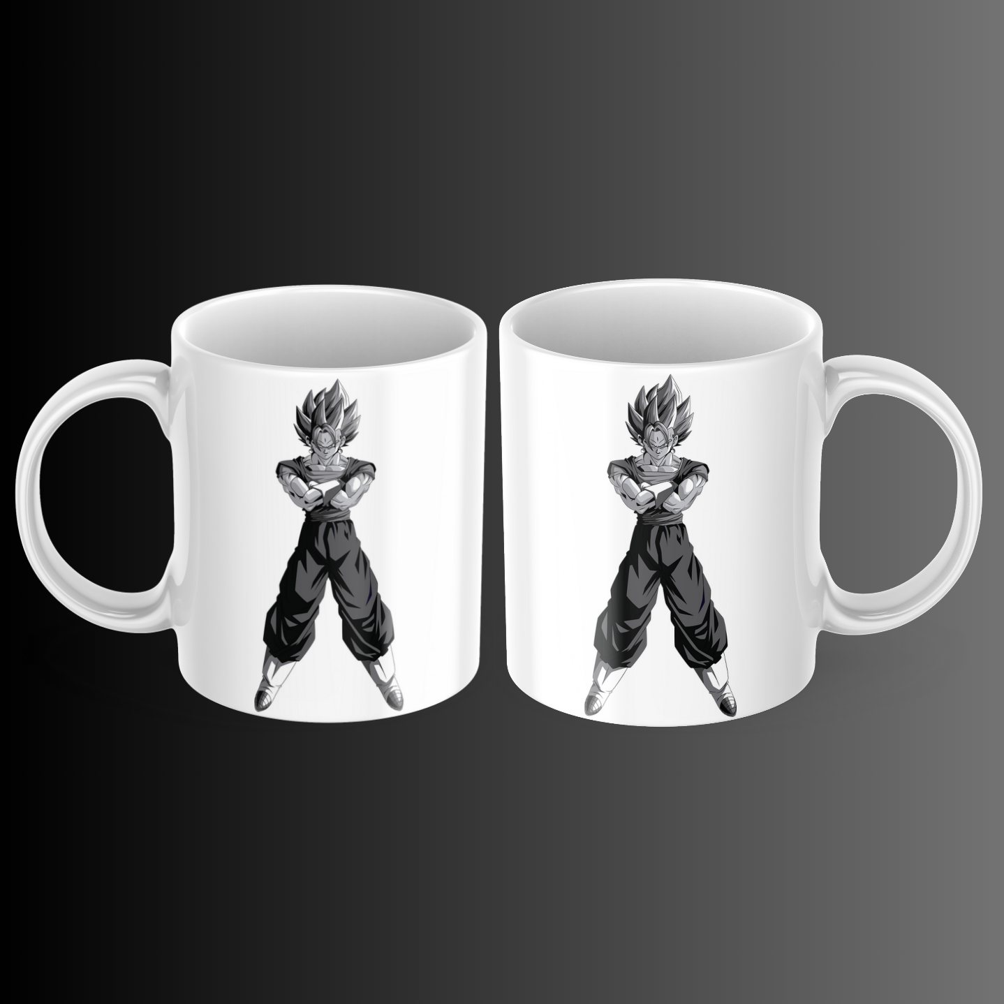 Goku Grey Color Design Mug