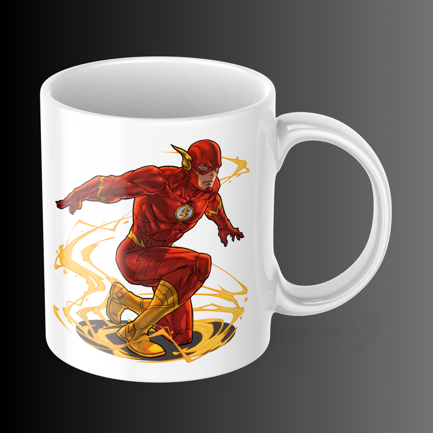 Flash Justice League Character Design Mug