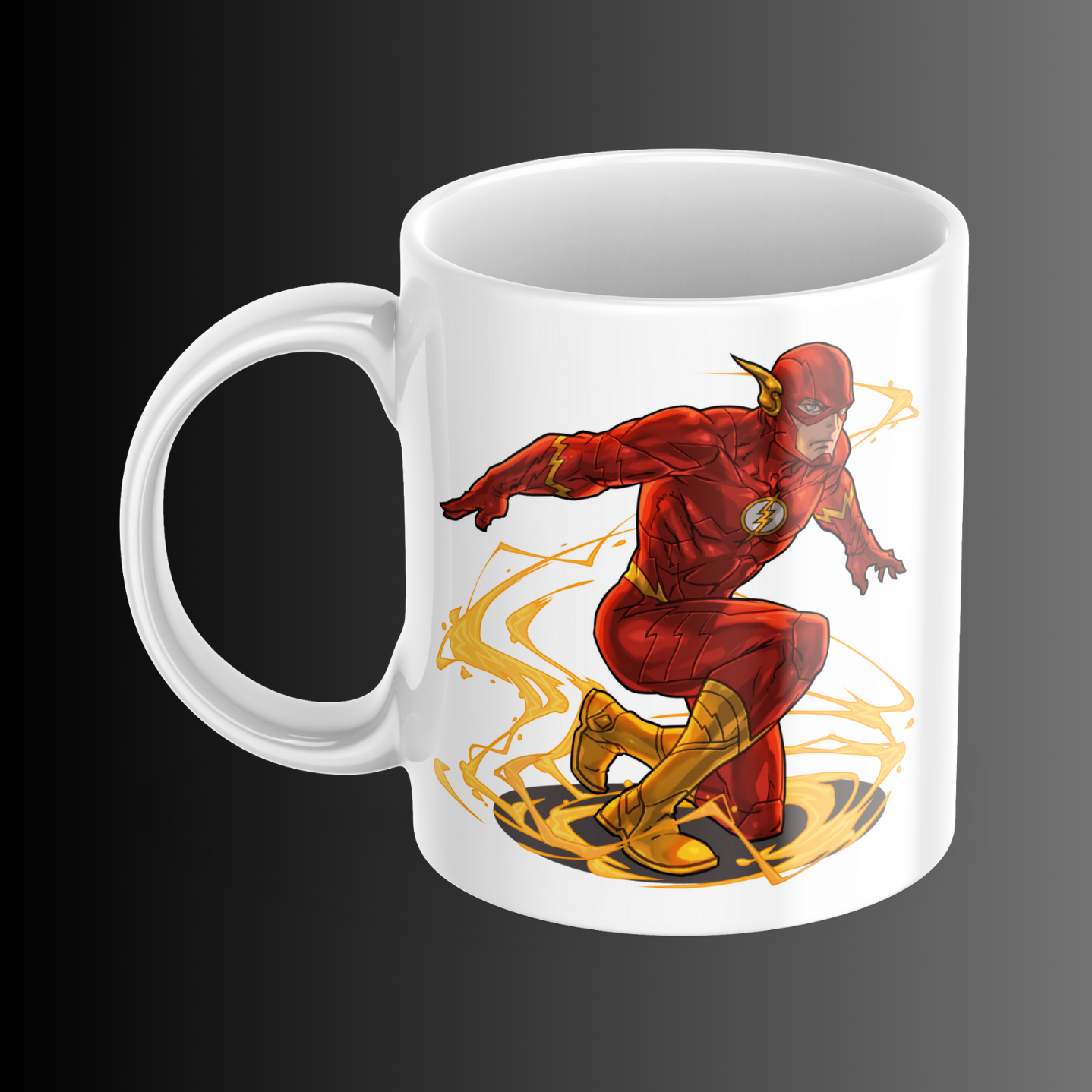 Flash Justice League Character Design Mug