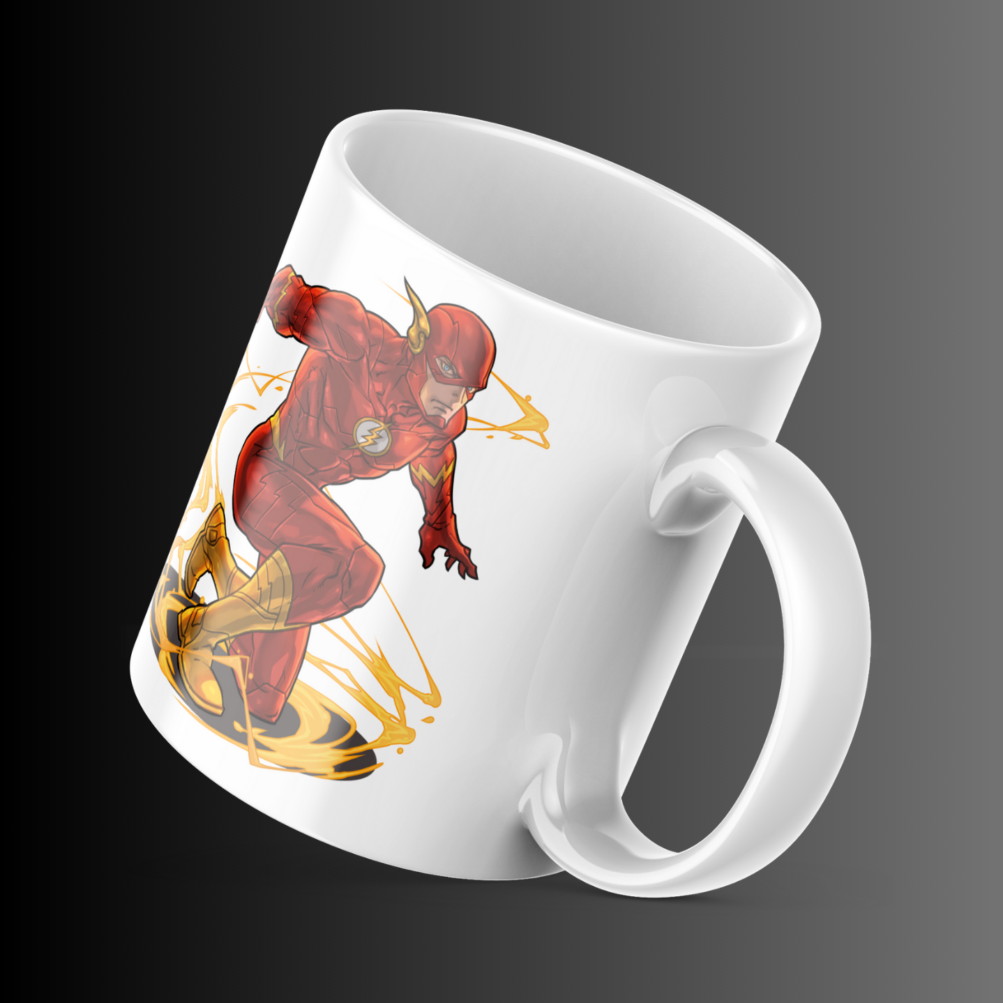 Flash Justice League Character Design Mug