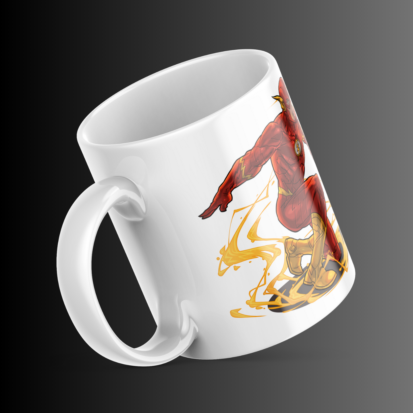 Flash Justice League Character Design Mug