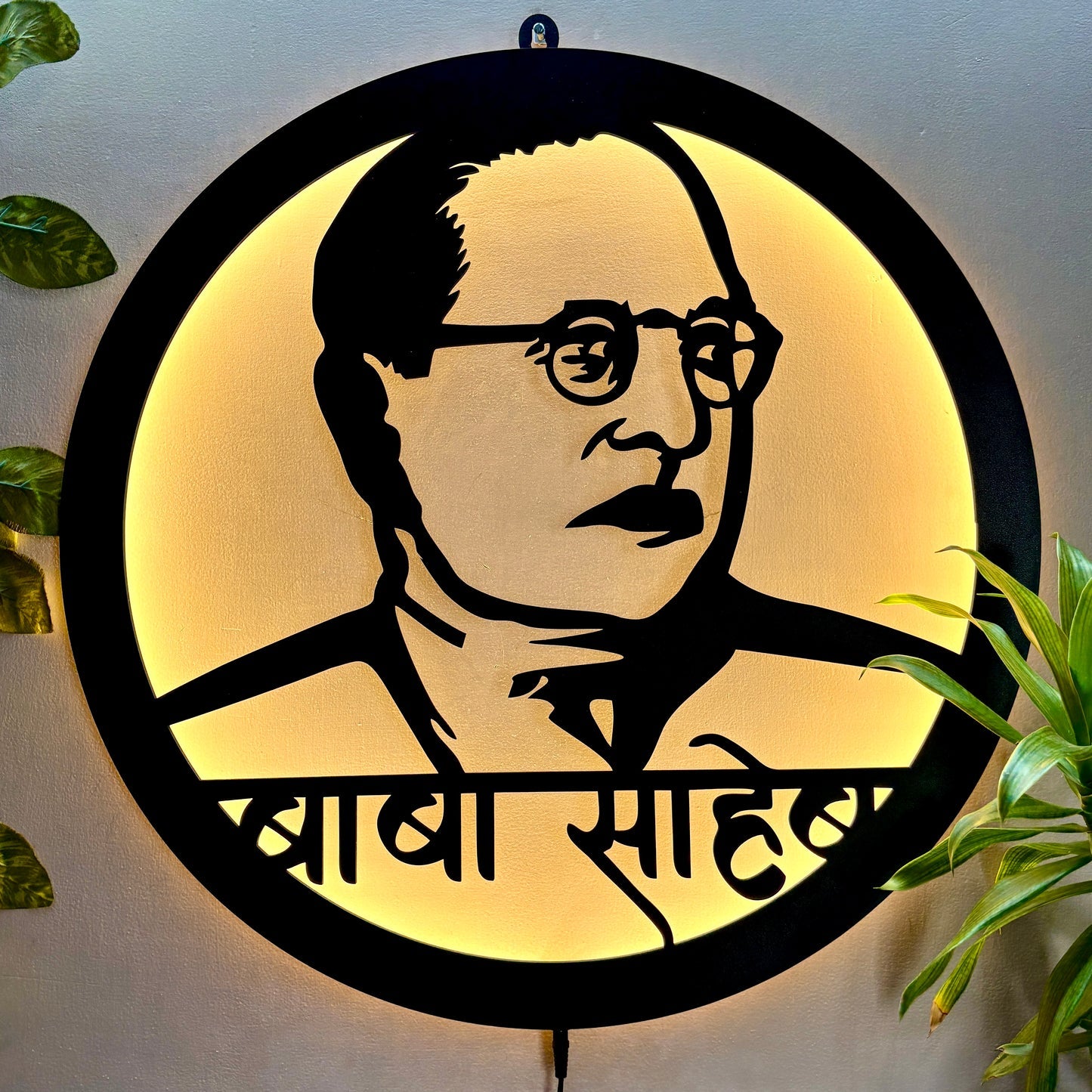 Jay Bheem Wall Art – Dr. B. R. Ambedkar MDF Wall Décor