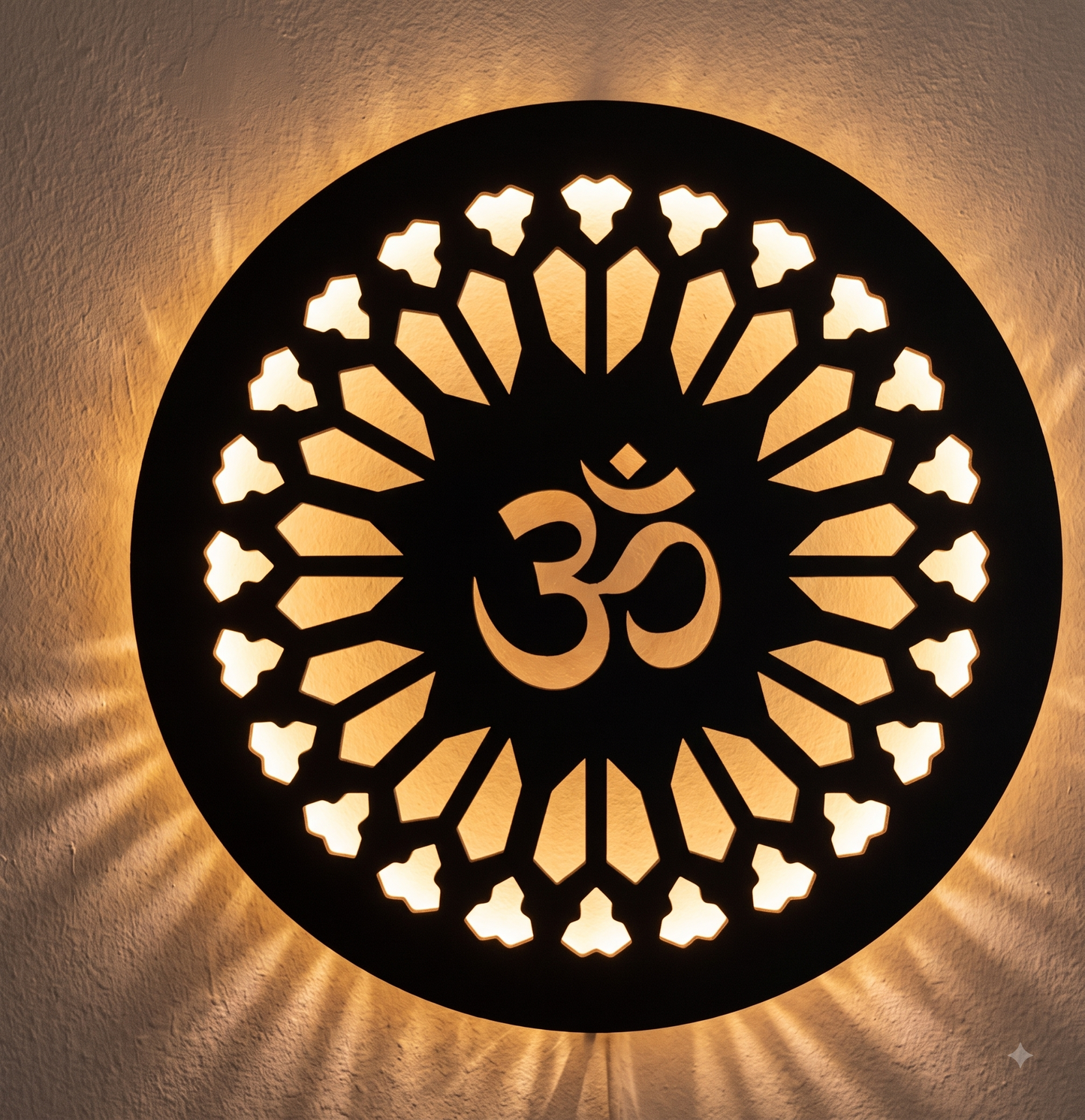 SACRED OM MANDALA &  GAYATRI MANTRA WALL HANGING COLLECTION
