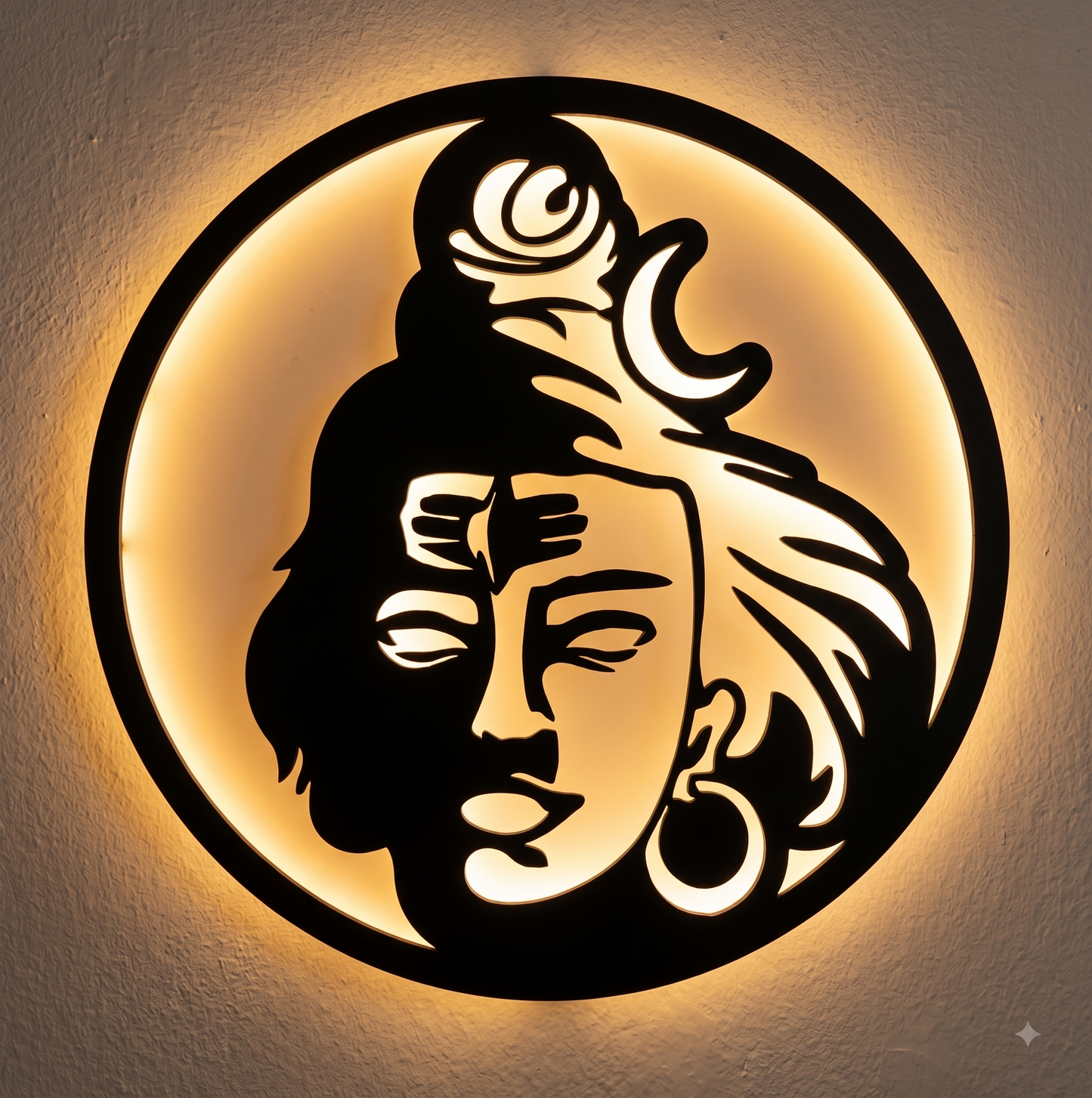 DIVINE SHIVA DEVOTIONAL WALL HANGING