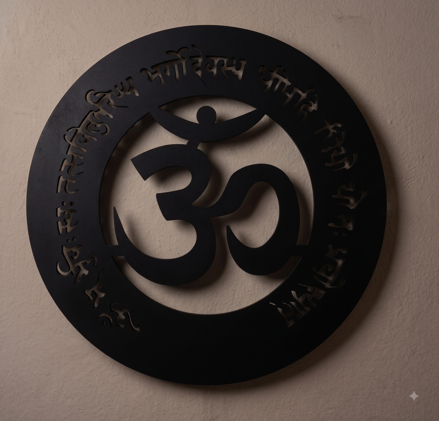 SACRED OM MANDALA &  GAYATRI MANTRA WALL HANGING COLLECTION