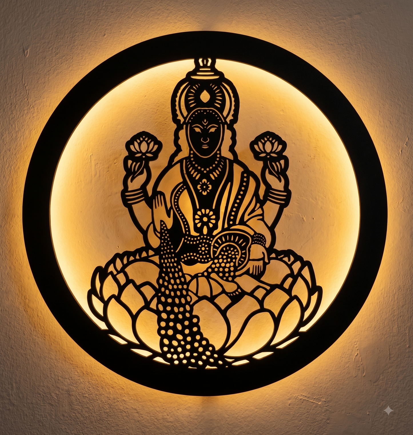 DIVINE SHAKTI & LAXMI WALL HANGING