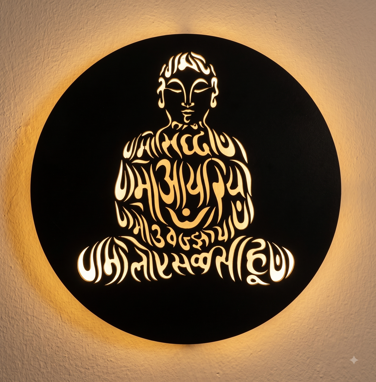 Gautam Buddha Namah Wall Hanging