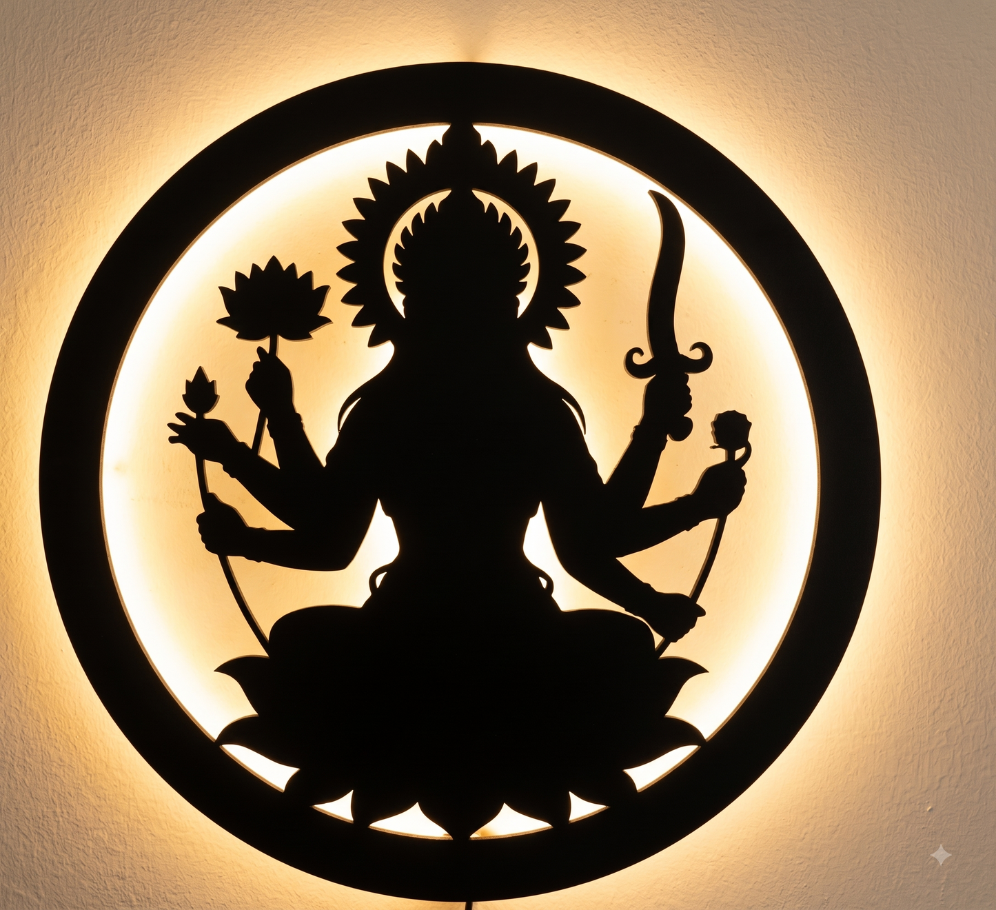 DIVINE SHAKTI & LAXMI WALL HANGING