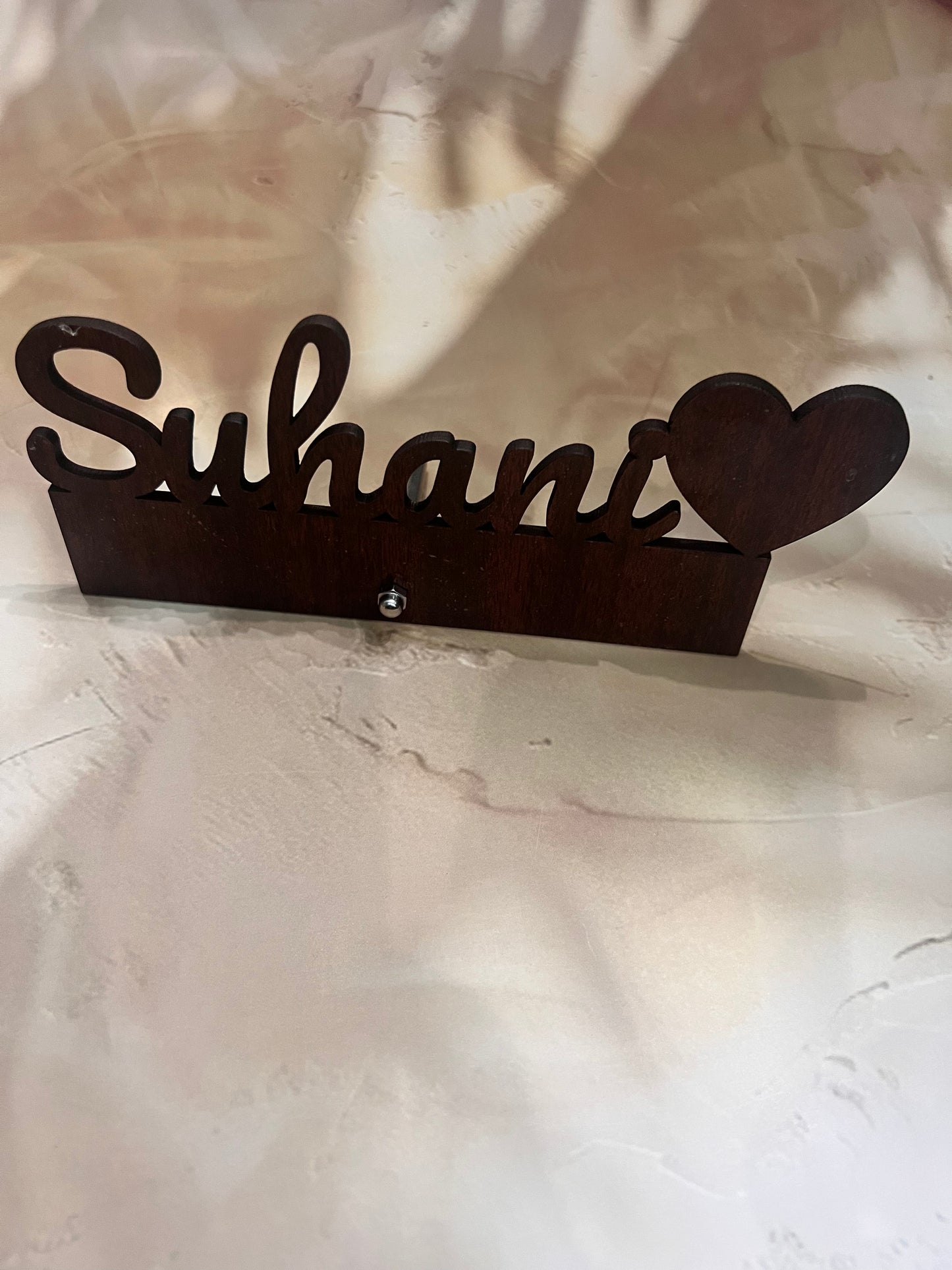 Custom Wooden Name Cutout Standee – 07KS0026